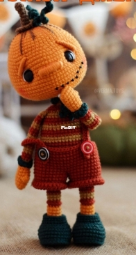 Verma toys - Maria Verova - Мария Верова - Jack the Pumpkin - Тыква Джек - Russian