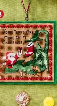 Some Years by Dragon Dreams from Just Cross Stitch - Christmas Ornaments 2015 PCS + XSD