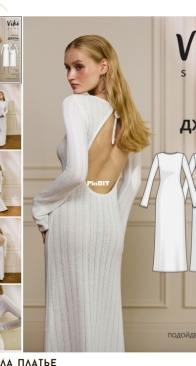 Viki Sews - Jela Dress - Джела платье - Russian