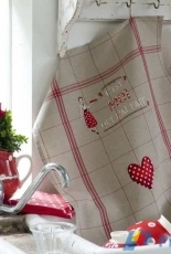 Les Brodeuses Parisiennes TFM/DIM - Un dimanche a la campagne - Torchon Fait maison