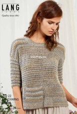 251-22 Lang Yarns Linda  by LANGYARNS SWITZERLAND-English-German-French-Dutch