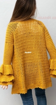 Hilados Arpa -  Fly Cardigan - Saco Fly - Spanish
