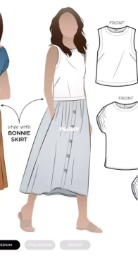 Style Arc - Bonnie Woven Tops - Sizes 4-16