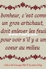Le Bonheur c Comme un Artichaud by Carinne