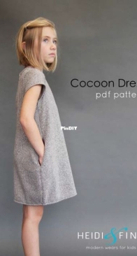 Heidi and Finn - Cocoon Dress - Sizes 12m-12y