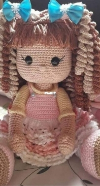 Ateliê Paula Rodriguez - Doll Mya - Boneca Mya - Portuguese