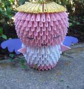 3D origami- angel