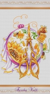 Golden scissors by Tasha Volk
