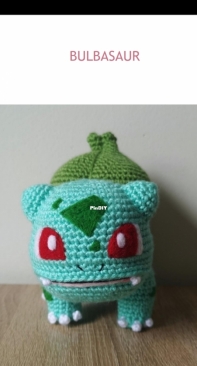 Shea Crochet - Kayla Shea - Bulbasaur