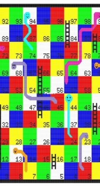 UniqueCrochetgoodies - Snakes and Ladders SC Graphgan Crochet