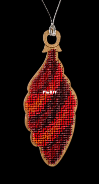 Wonderland Crafts - FLK-060 - Teardrop Ornament