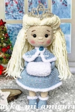 Zayka Mi Amigurumi - Miranda Ayvazyan - Snow Maiden - Russian