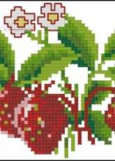 Vervaco 46.640 strawberries pcs