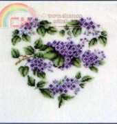 DMC BK264 Lilac Heart