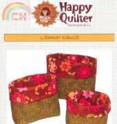 Happy Quilter - Cachepots
