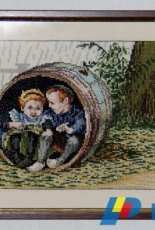 C. Cornelis 1907 Ot and Sien in the tub.
