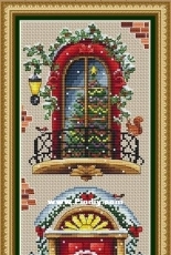 Christmas Balcony by Alena Koshkina