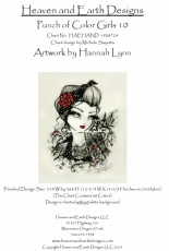 HAED HAEHAND1908724 Punch of Color Girl 10 by Hannah Lynn