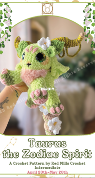Red Mills Crochet - Emily Sorrell - Taurus the Zodiac Spirit