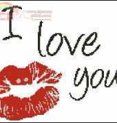 I love you -kiss.