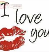 I love you -kiss.