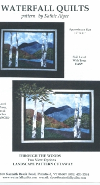 Waterfall Quilts - Through the Woods - Kathie Alyce