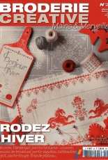 Mains & Merveilles Broderie Creative No. 30 Brodez lhiver December January Decembre 2009 Janvier 2010