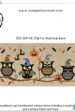 Soda SO-OP19 Owls Halloween