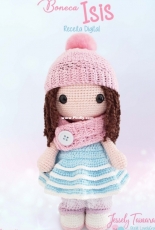Atelie Lovely Craft - Jessely Tainara -  no 14 Isis Doll - Portuguese