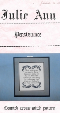 Julie Ann - Persistance