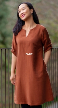 Itch to Stitch  - Vikos Top and Dress - Sizes 16-40