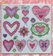 DMC Sweet Heart Sampler