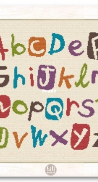 Lili Points CL002 - Abécédaire multicolore / Multicoloured Alphabet