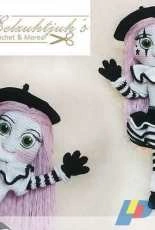 Eelzuhtjuhs Crochet and More - Eelz - Ilse Hoekstra - Priscilla the Pierrot - German