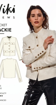 Viki Sews  - Jackie Jacket - English