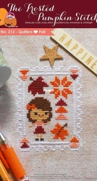 The Frosted Pumpkin Stitchery - Pen Pals No.212 - Quilters Love Fall PCS + XSD