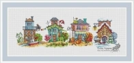 Little Houses - Seasons by Elena Lartsova