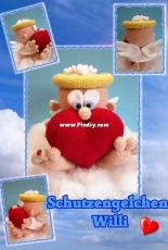 Sanies-Fitzerein - Sandra Schlehahn - Gnome Angel Willi - German