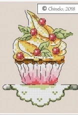 Cranberry Cupcake by Chinelo