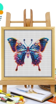 Awesome Pattern Studio - CS555 - Mandala Butterfly XSD