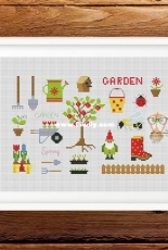 Garden Sampler by Alisa Okneas