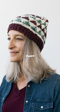 Tiny Triangles Hat by Tetiana Otruta -free