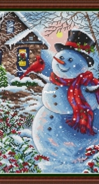 Snowman 1 by Alena Koshkina XSD