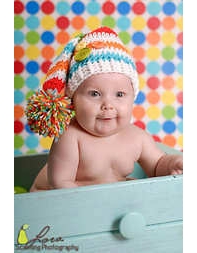 Boomer Beanies - Nicole Thompson - Striped Stocking Beanie