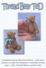 Thready Bears - Sue Aucoin - 10 - Thread Bear Ted