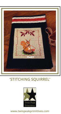 Twin Peak Primitives - Stitching Squirrel by Nurdan Kanber