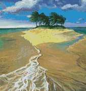 Artecy Cross Stitch - Island Painting