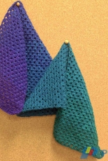 Gradient Granny Scarf by Heidi Marie Robinson /Florrie Marie-Free