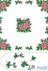 Roses Allure Set 1 by ABC Embroidery Esigns