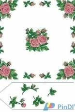 Roses Allure Set 1 by ABC Embroidery Esigns